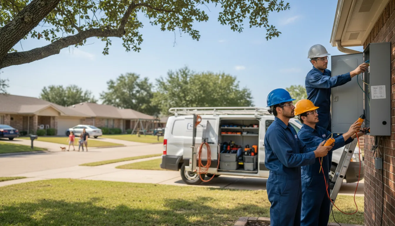 Certified electrician providing emergency electrical services in Vernon, UT